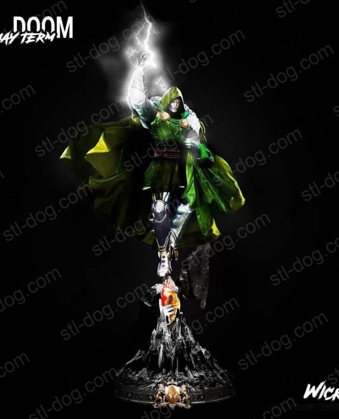 毁灭博士 (Dr.Doom) 维克多冯杜姆 3D打印图纸